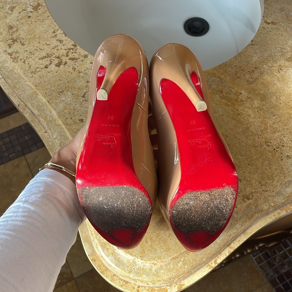 Christian Louboutin lady peep heels - Picture 10 of 14